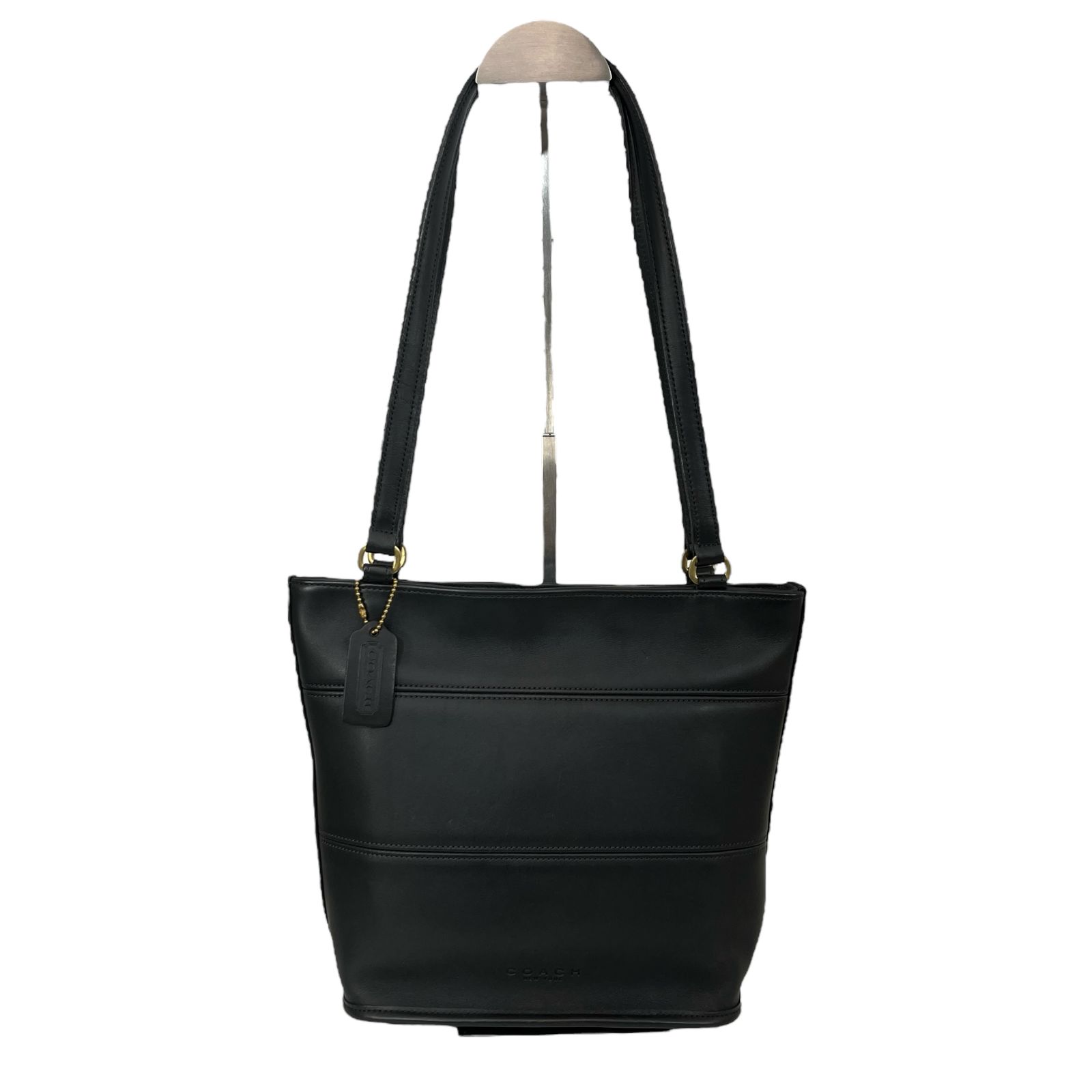 コーチ トートバッグ ワンショルダーバッグ バケツ ブラック系 ｋ0022