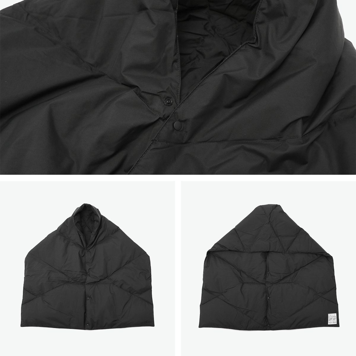 ナンガ ダウンポンチョ レディース NANGA ダウン 冬 ポンチョ マフラー