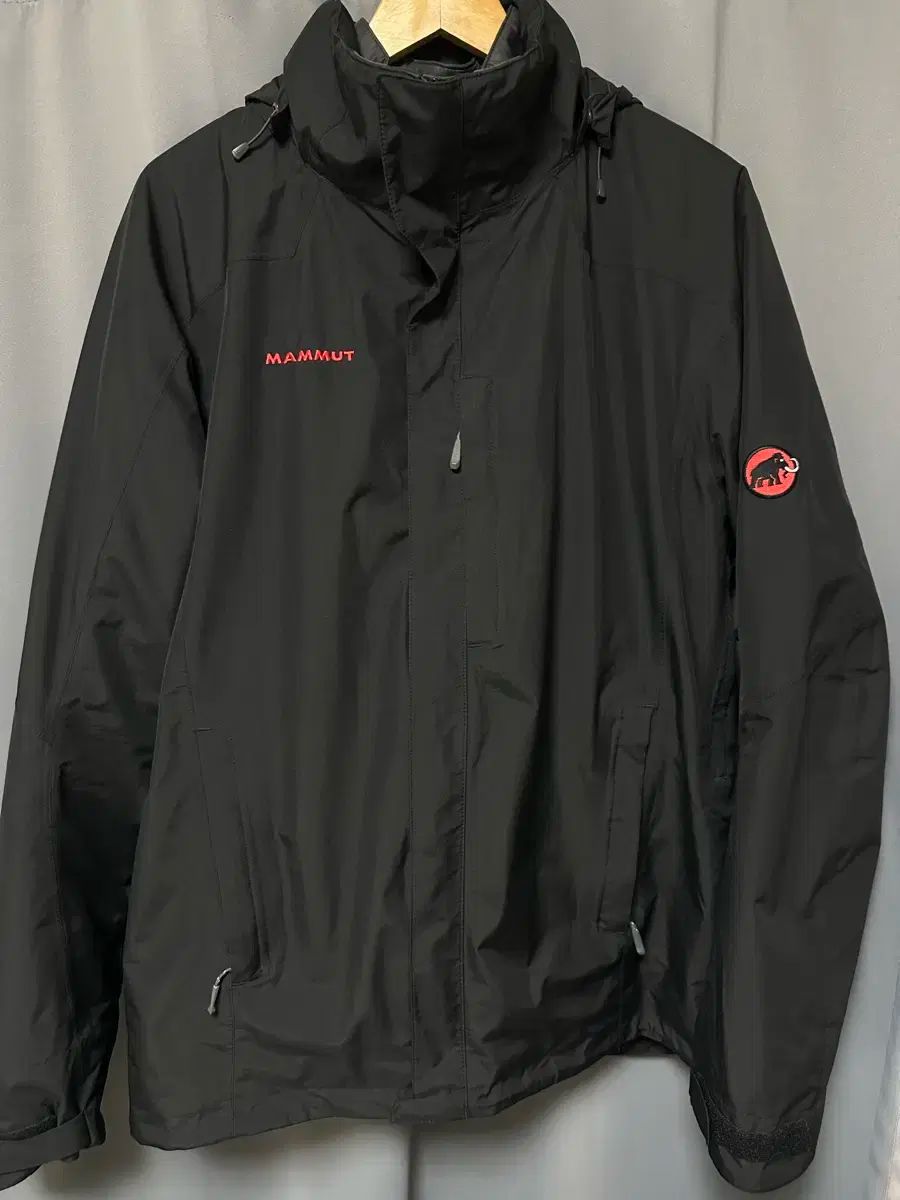 マムート ゴアテックス アーヤ ウィンドブレーカー ジャケット L XL 黒