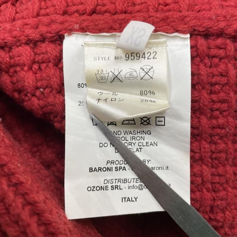 BARK バーク コート ニット ダッフル コート ウール セーター ワッフル