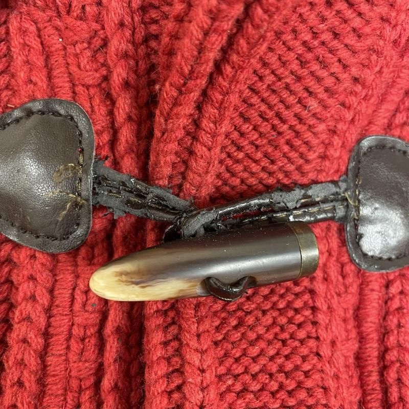 BARK バーク コート ニット ダッフル コート ウール セーター ワッフル