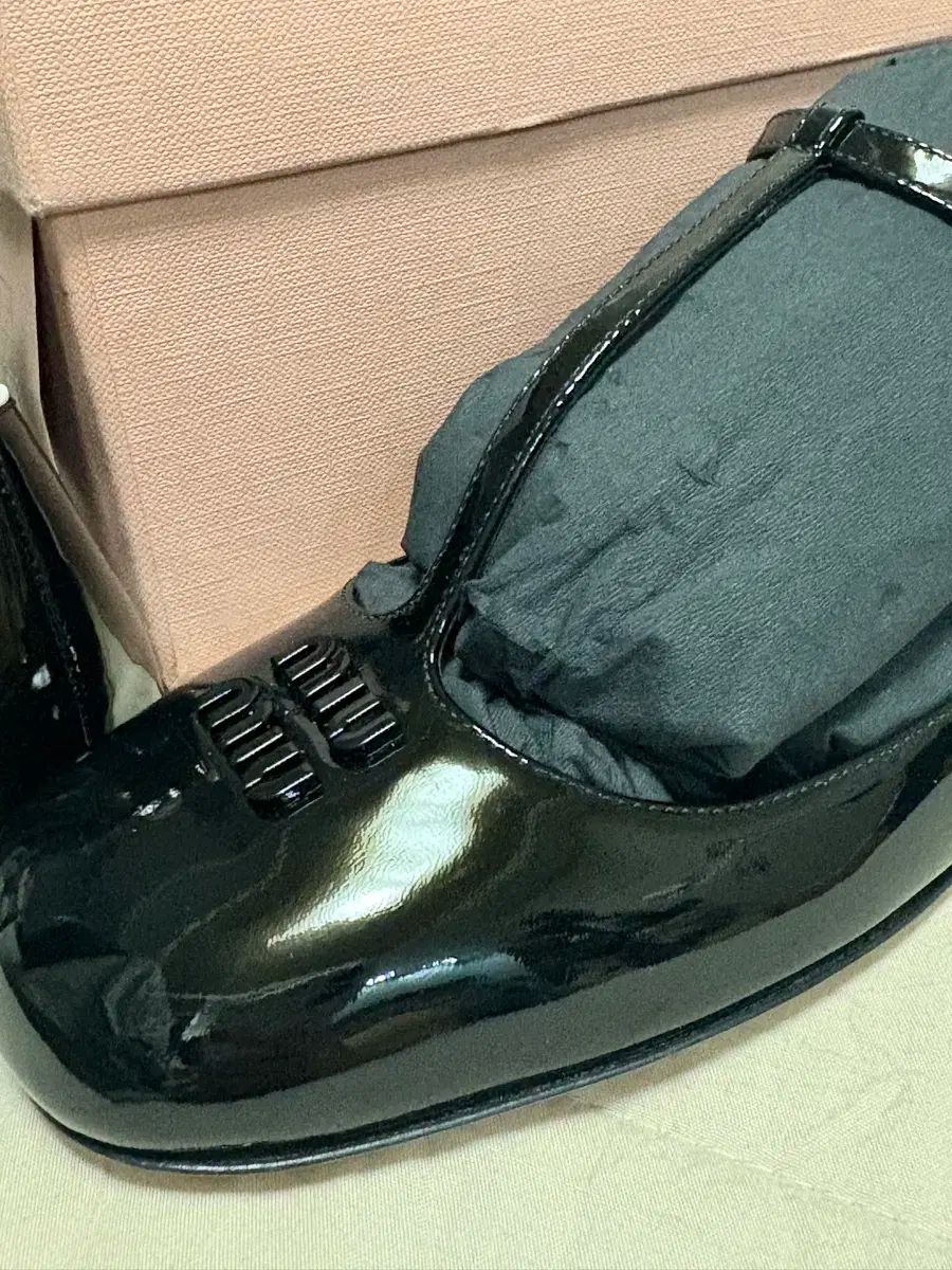 ミュウミュウ バレエシューズ 36.5 23.5 cm