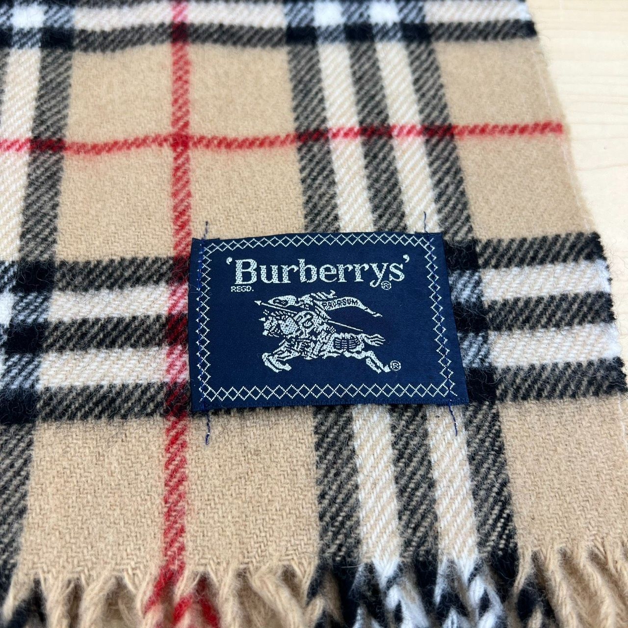 Burberrys バーバリー ブランケット ひざ掛 ウール ノバチェック