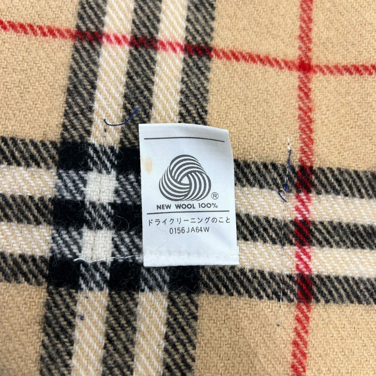 Burberrys バーバリー ブランケット ひざ掛 ウール ノバチェック