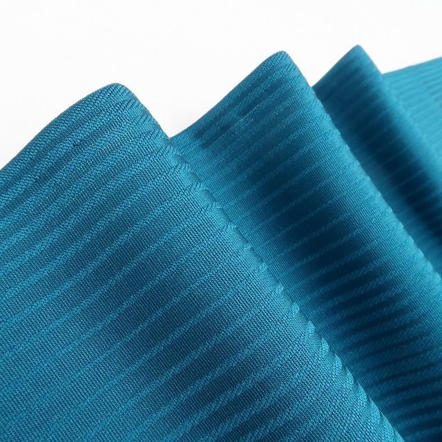 ❁tomihisa❁ 単衣 さが美謹製 パズル 着物 正絹 仕付け糸付”型にはまらない大人の洒落心”付下げ 6851