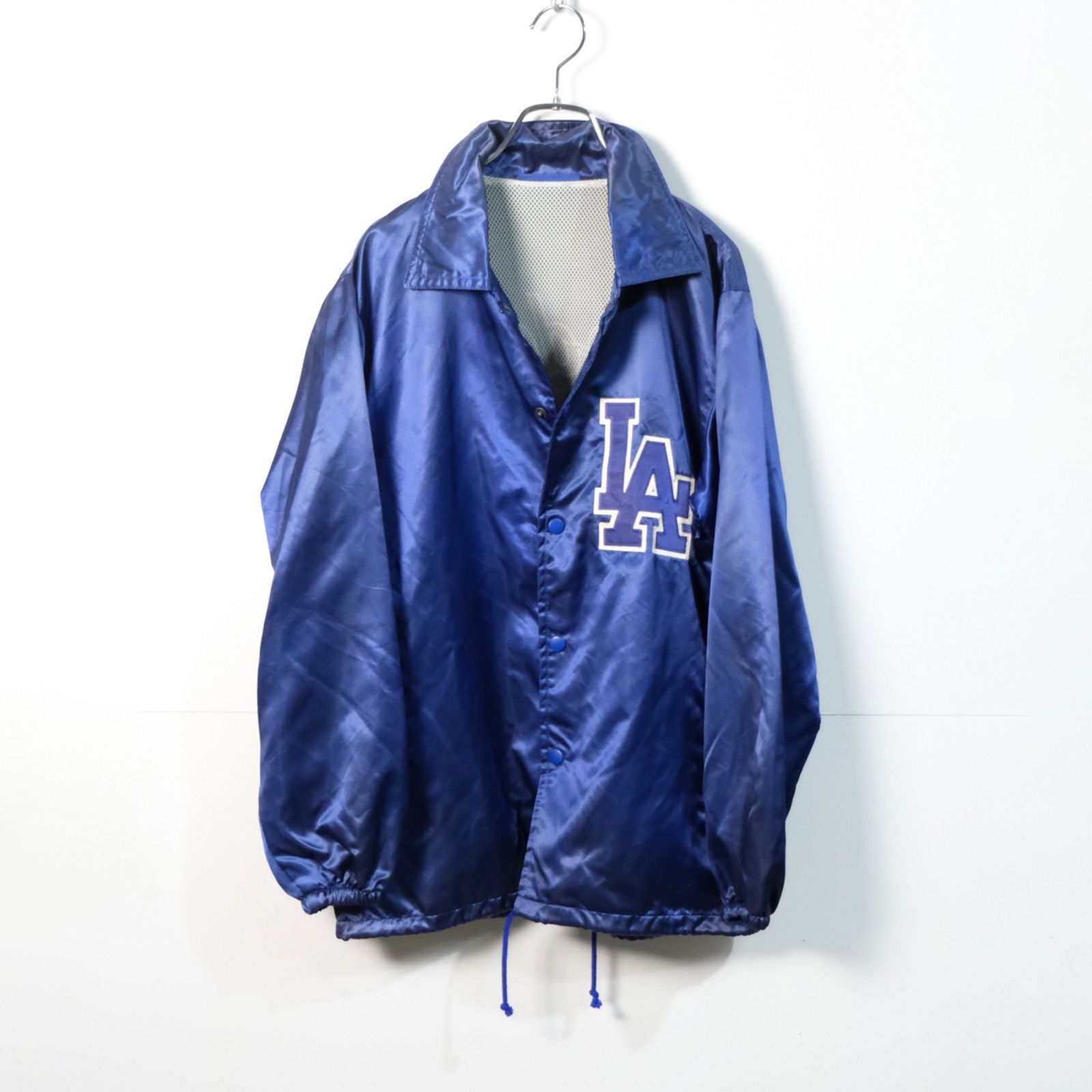 80's~90's LA Dodgers コーチジャケット 透湿防水 JASPO-M MLB