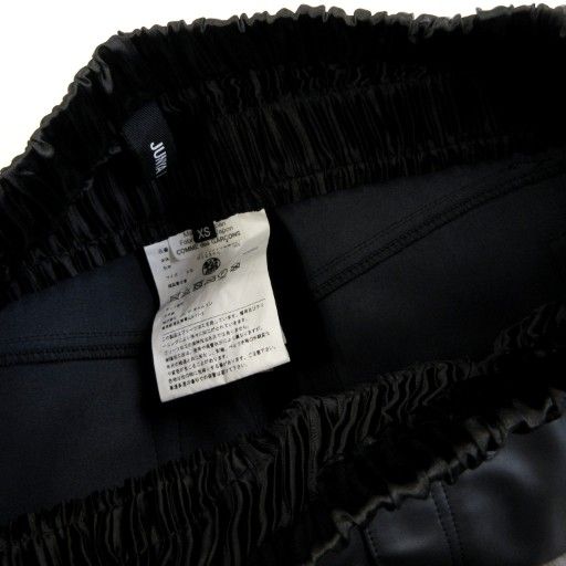 未使用‼️2022ADフェイクレザーパンツ❣️コムデギャルソン.ジュンヤワタナベ ジュンヤワタナベ JUNYA WATANABE コムデギャルソン AD2022 22AW