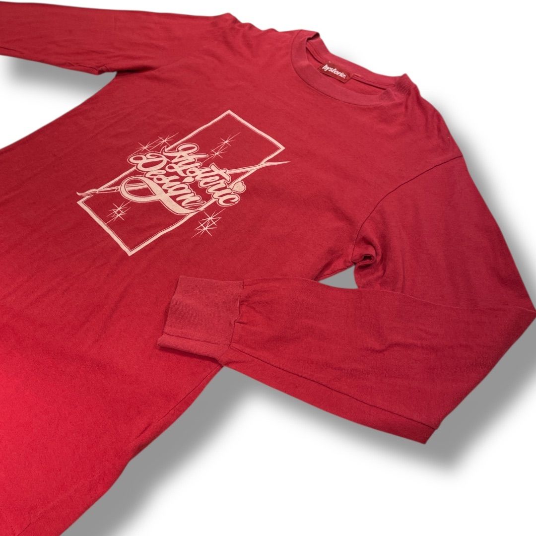 hysteric ヒステリックグラマー クルーネックプリントロンT 2CL-2555