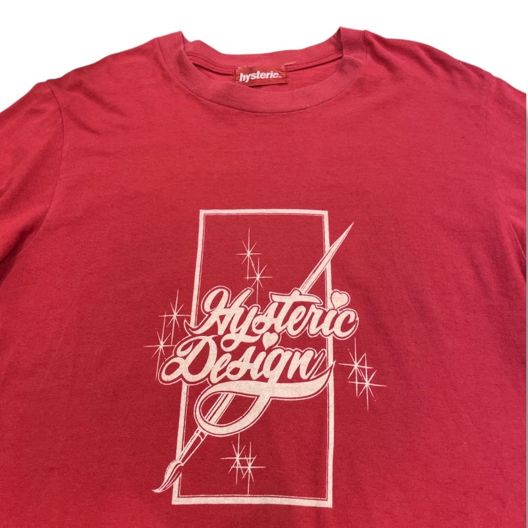 hysteric ヒステリックグラマー クルーネックプリントロンT 2CL-2555