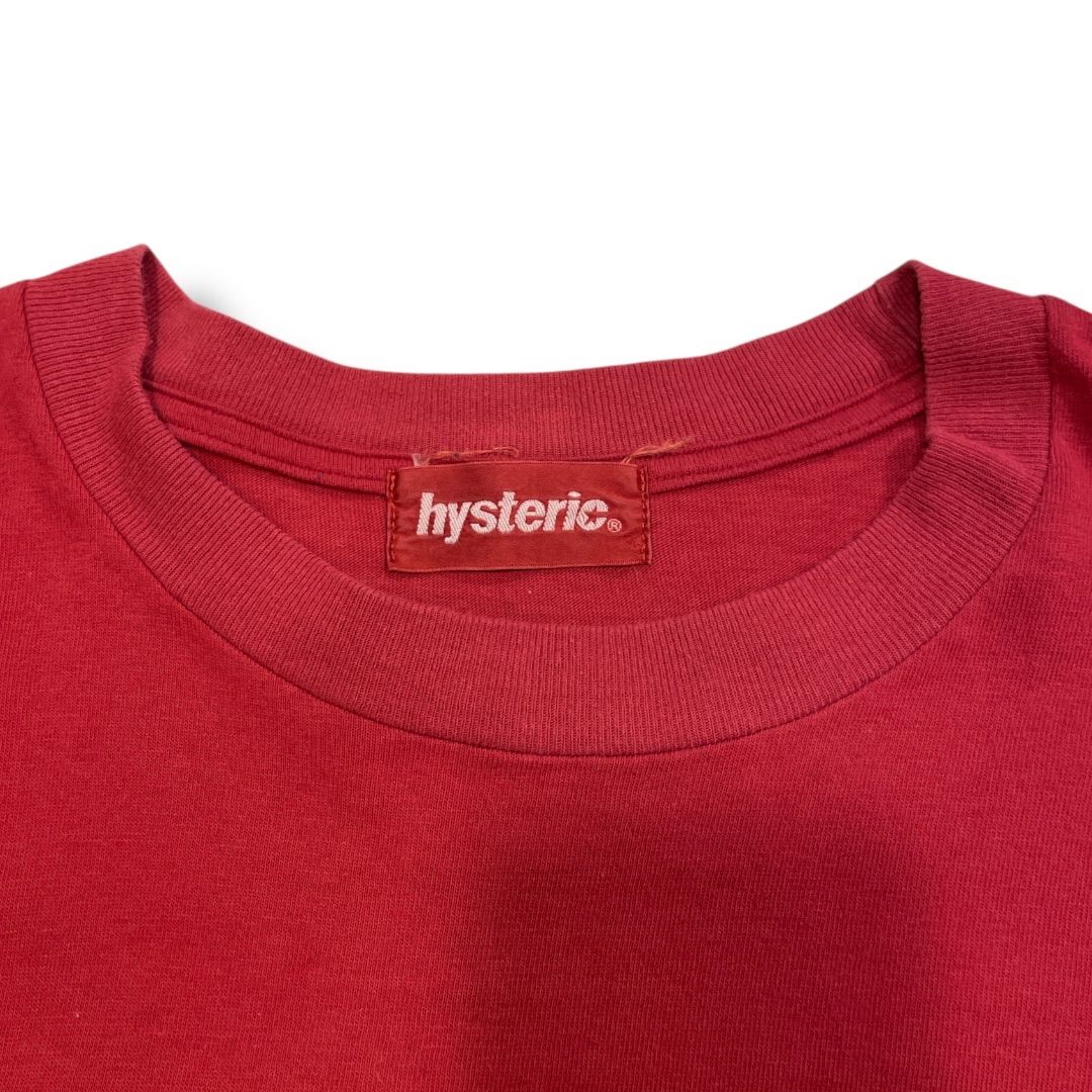 hysteric ヒステリックグラマー クルーネックプリントロンT 2CL-2555