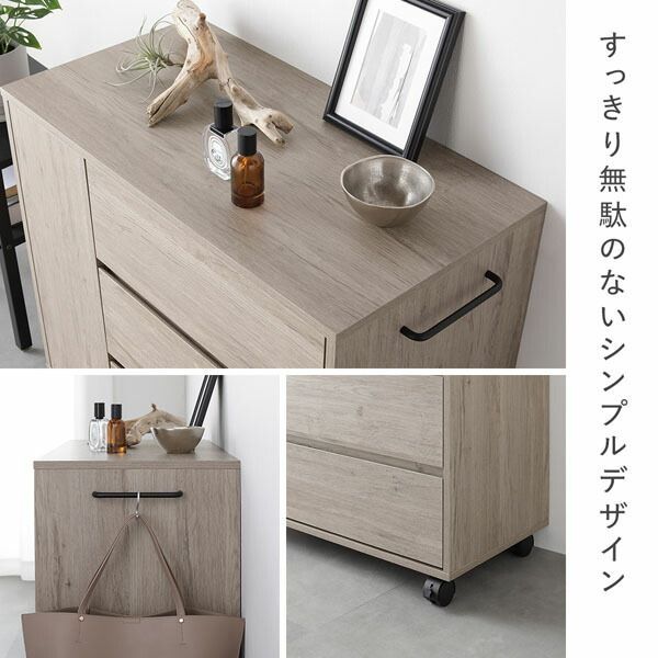 Rasik 収納チェスト プラスチック シンプルデザイン チェスト 収納力