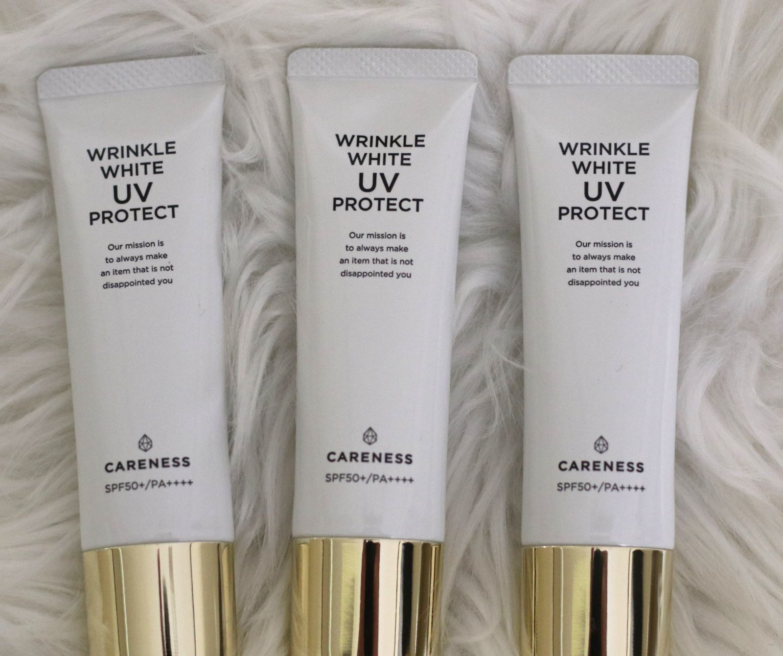 ケアネス リンクルホワイトUVプロテクト 内容量30 g×3箱 セット