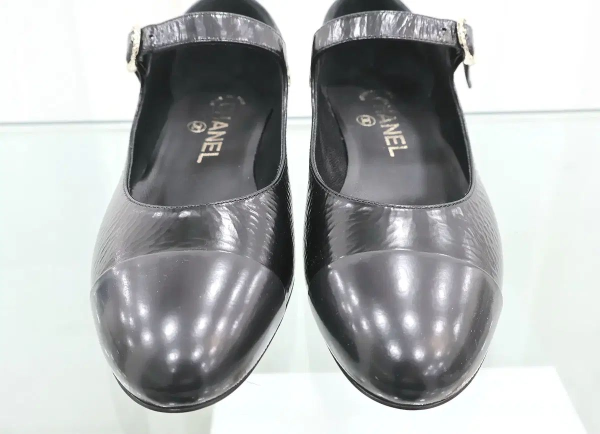 シャネル 公開番組 サノク シーズン メリージェーン パンプス 靴 G 39144 デパート