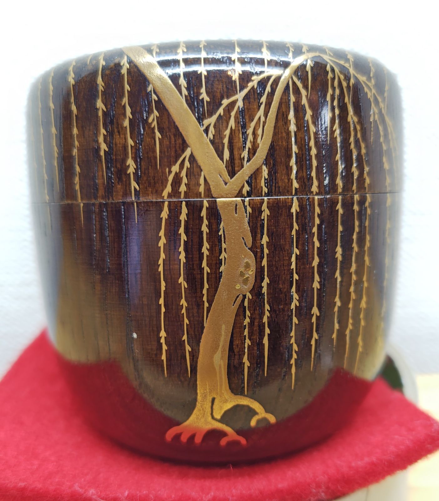 美術品・アンティーク・コレクション 【逢絢亭】茶道具 棗 中棗 輪島塗