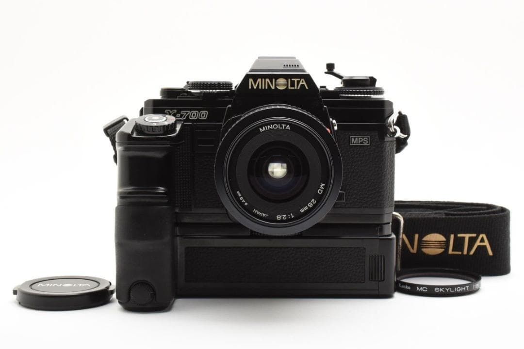 MINOLTA NEW X-700 レンズセット MFB-1、モータードライブ付 - メルカリ