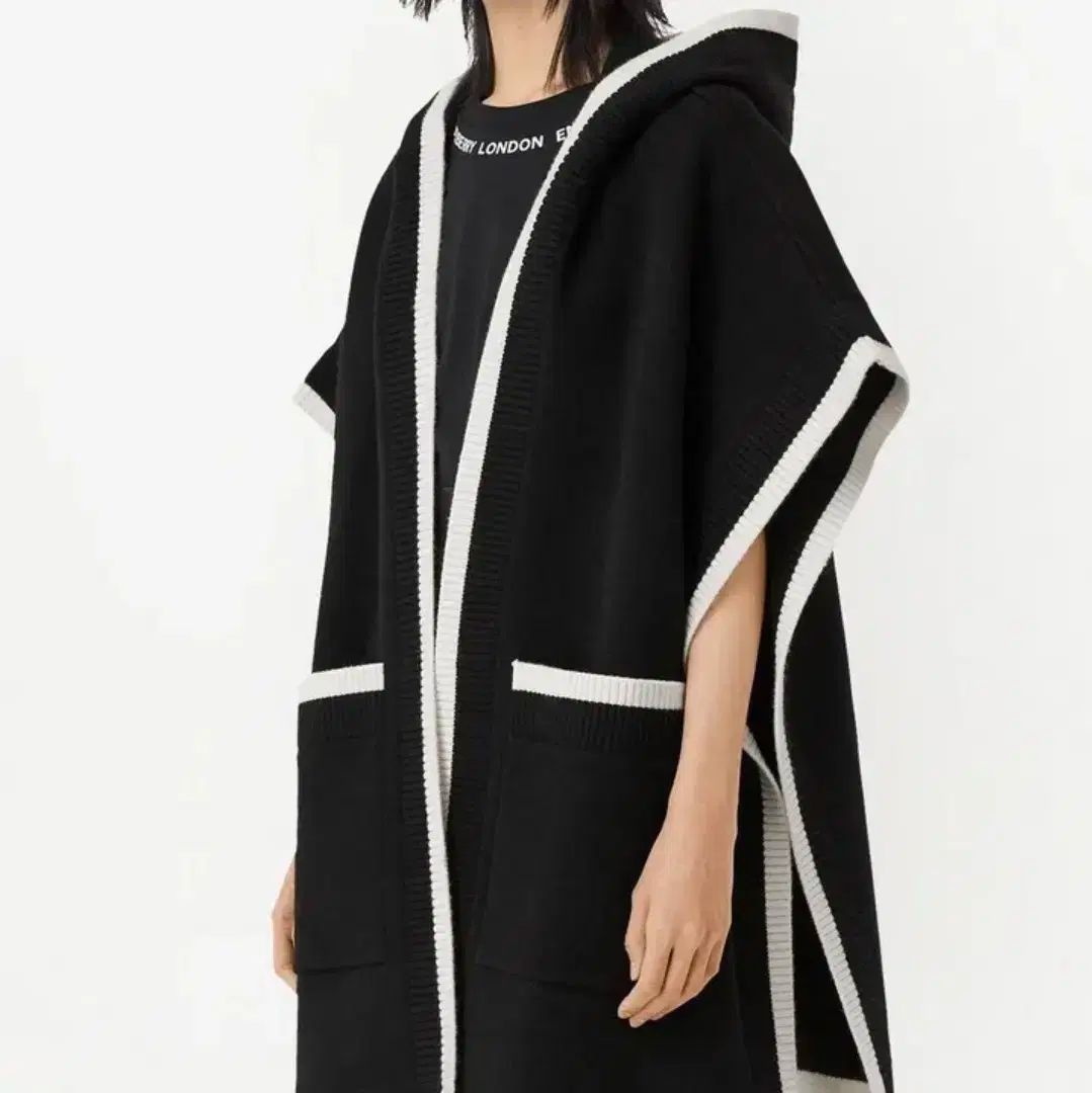 バーバリー フード ケープ ポンチョ