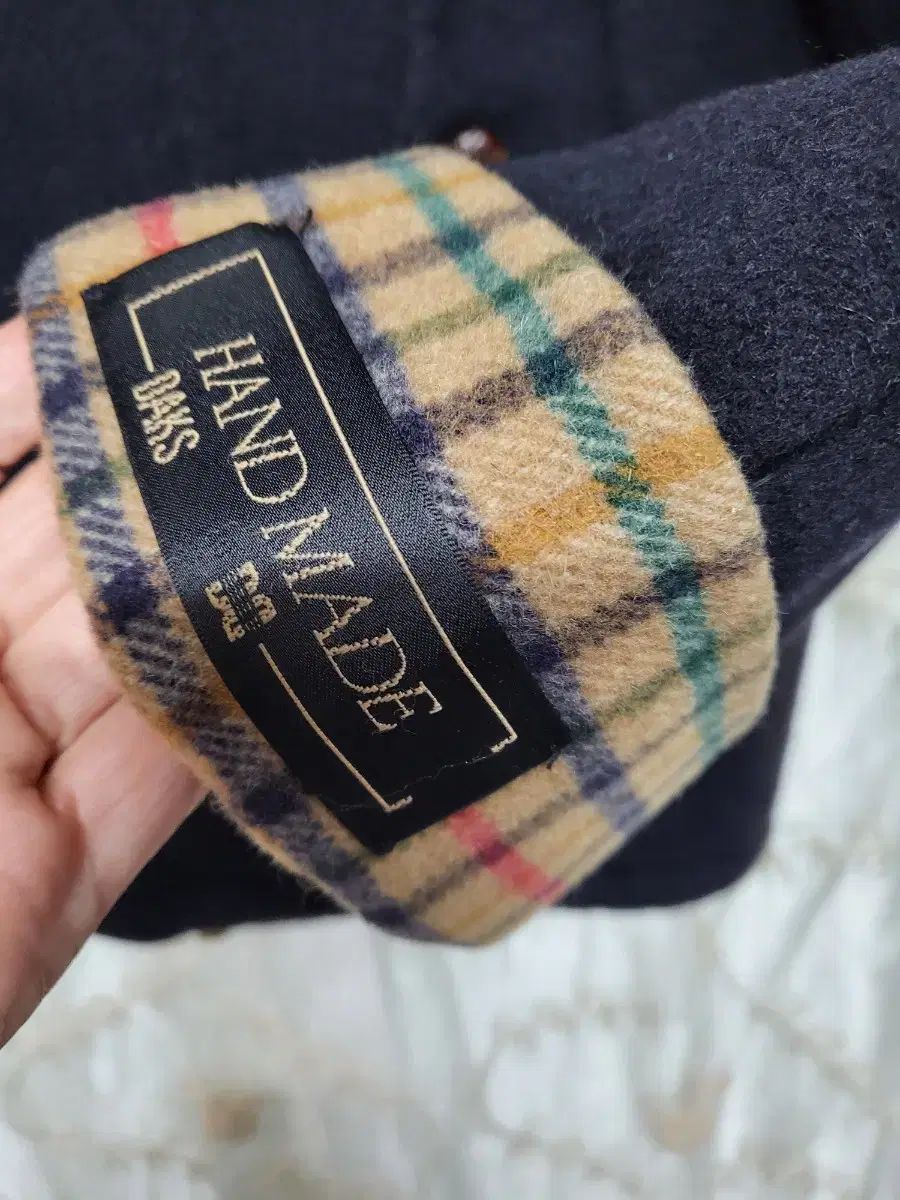 ネイビー チェック