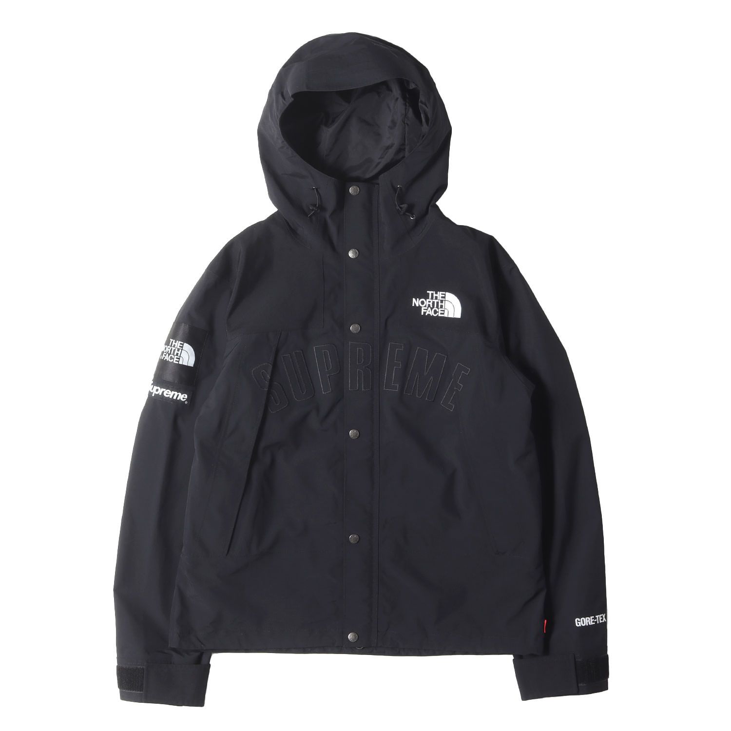 Supreme シュプリーム ジャケット ブラック 黒 サイズ M | THE NORTH FACE GORE-TEX アーチロゴ マウンテンパーカー Arc Logo Mountain Parka | アウター ブルゾン | コラボ