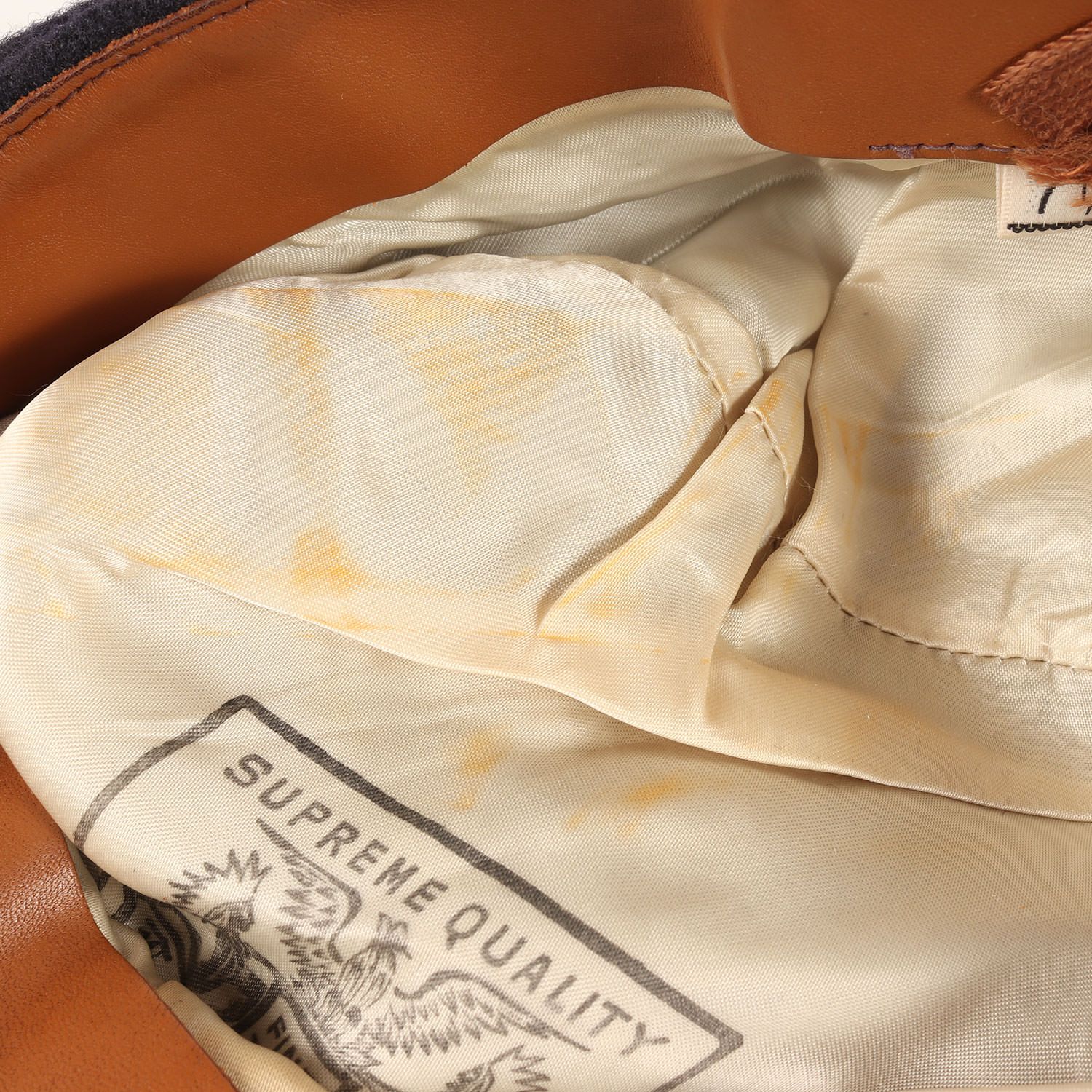 At LAST&CO アットラスト キャスケット ネイビー 紺 サイズ:7 1