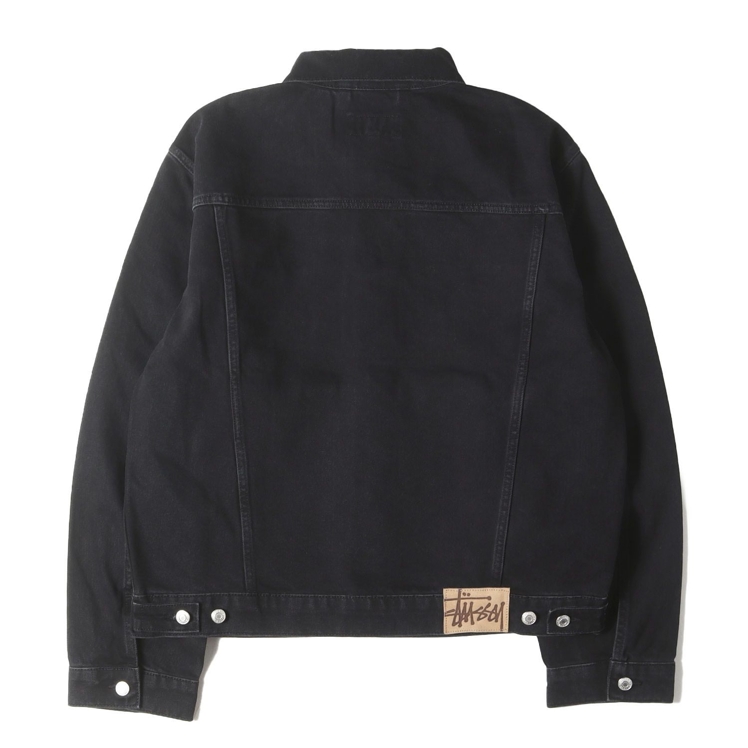 新品】STUSSY ステューシー ジャケット ブラック 黒 サイズ:L | 25AW 