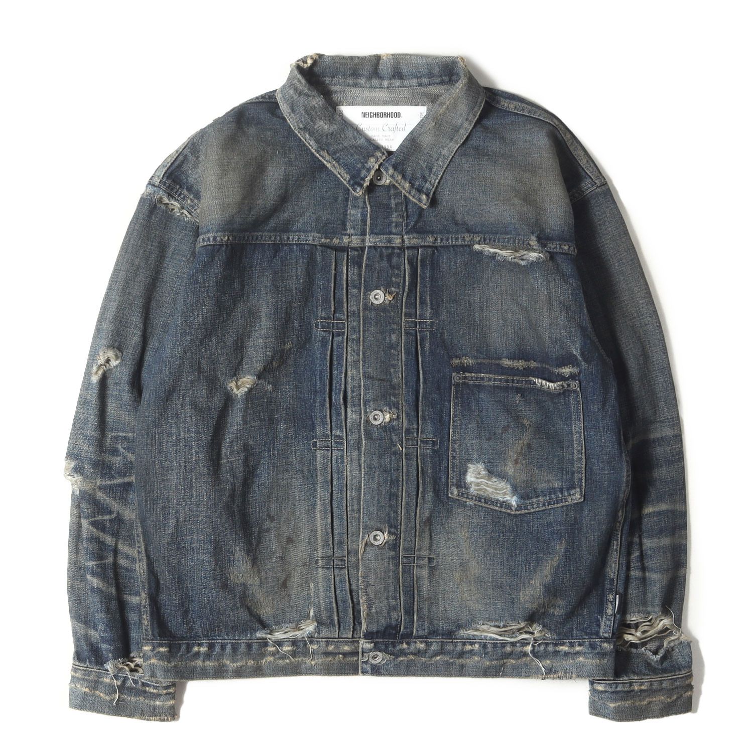 新品】NEIGHBORHOOD ネイバーフッド ジャケット インディゴ サイズ:L 