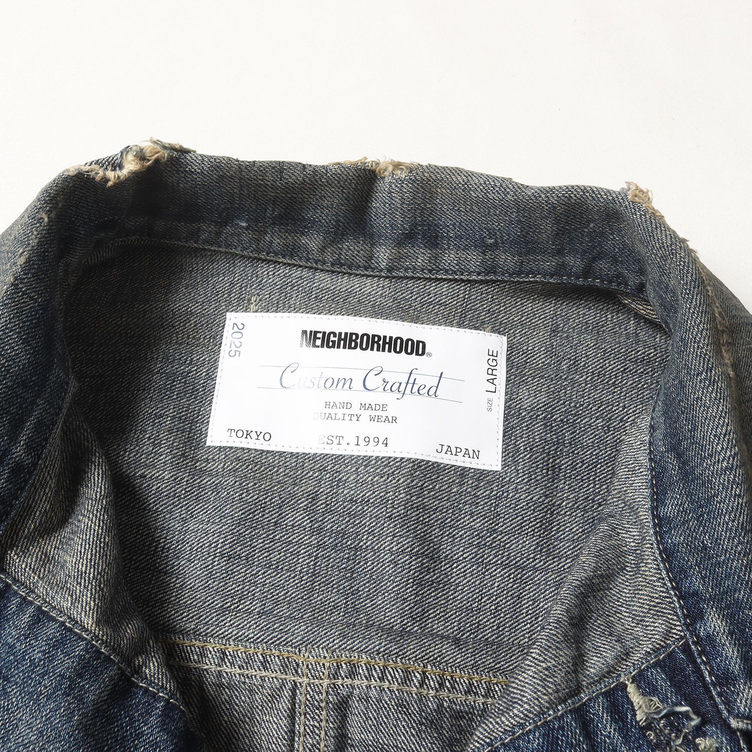 新品】NEIGHBORHOOD ネイバーフッド ジャケット インディゴ サイズ:L 