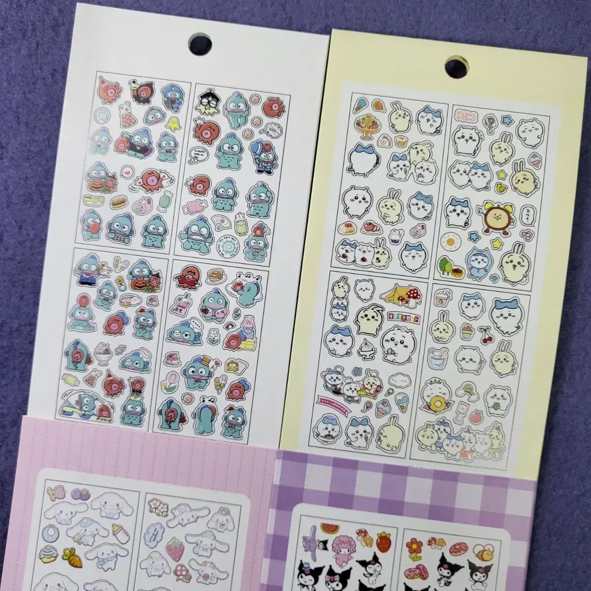 サンリオ ちいかわ クリアステッカー 紅郎 シナ ギョウドウ マイメロディ