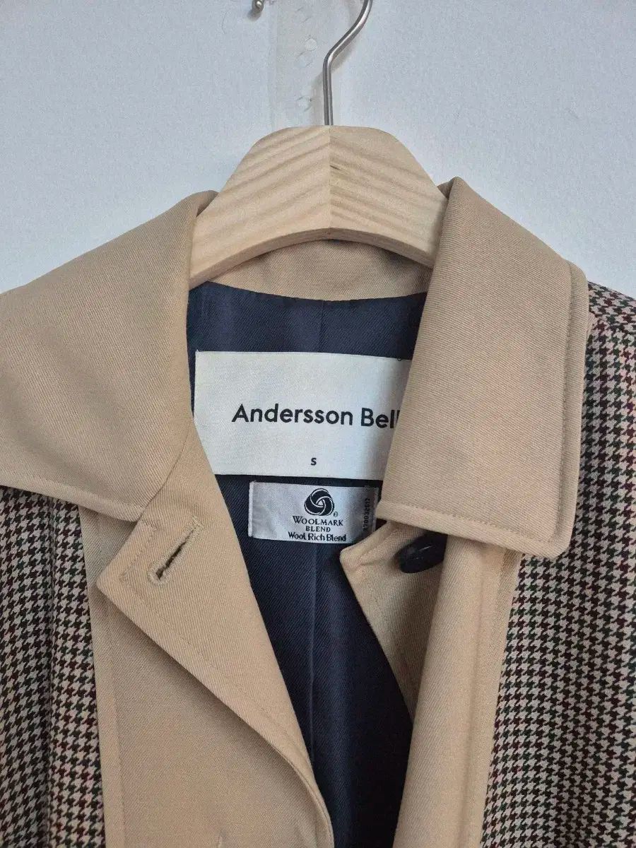 アンダースンベル CHECK バイ ロング コート