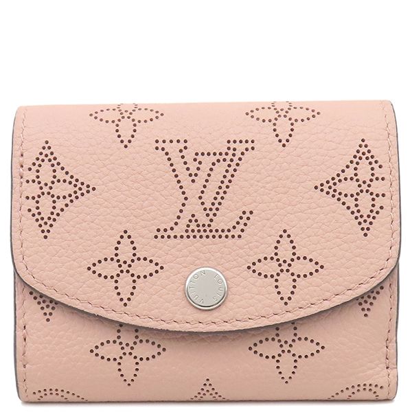 ルイヴィトン LOUIS VUITTON 三つ折り財布 ポルトフォイユ イリス XS モノグラムマヒナ マグノリア シルバー金具 コンパクトウォレット M67499 TN1159 箱