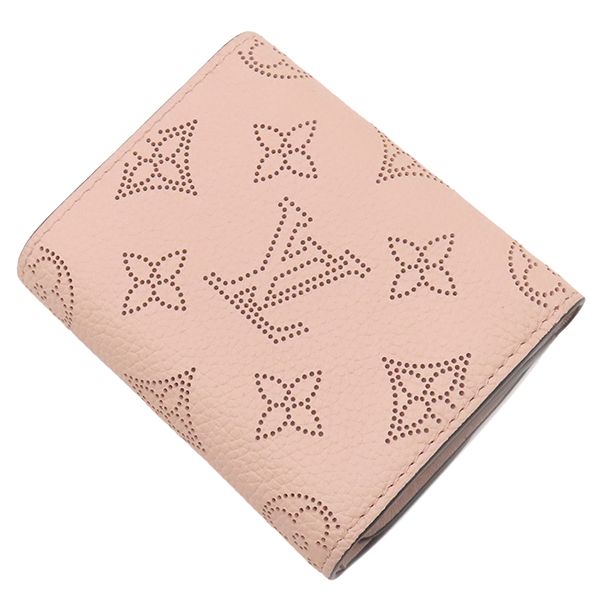 ルイヴィトン LOUIS VUITTON 三つ折り財布 ポルトフォイユ イリス XS モノグラムマヒナ マグノリア シルバー金具 コンパクトウォレット M67499 TN1159 箱