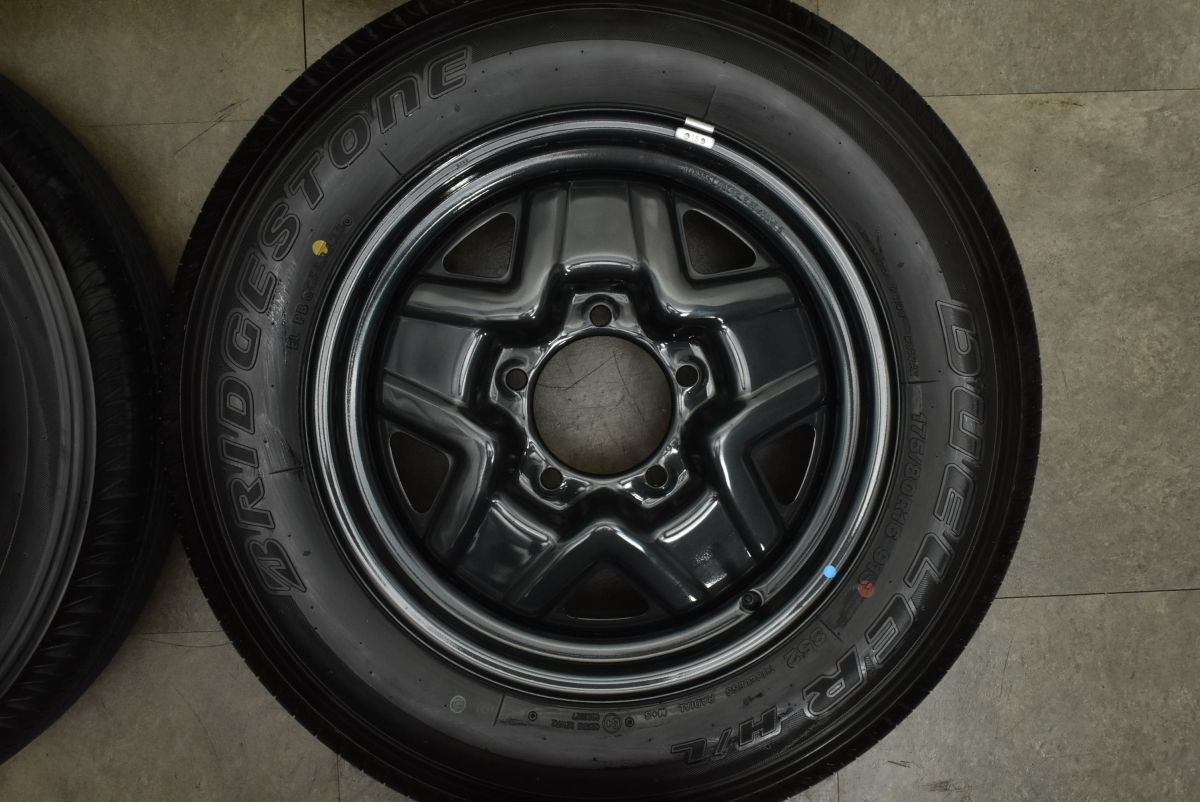 製 新車外し品 スズキ JB64 ジムニー 純正スチール 16in 5.5J 22 PCD139.7 ブリヂストンデューラーH|L 852 175|80R16 JB23 JA22 FFCRYSTALESIA_COM