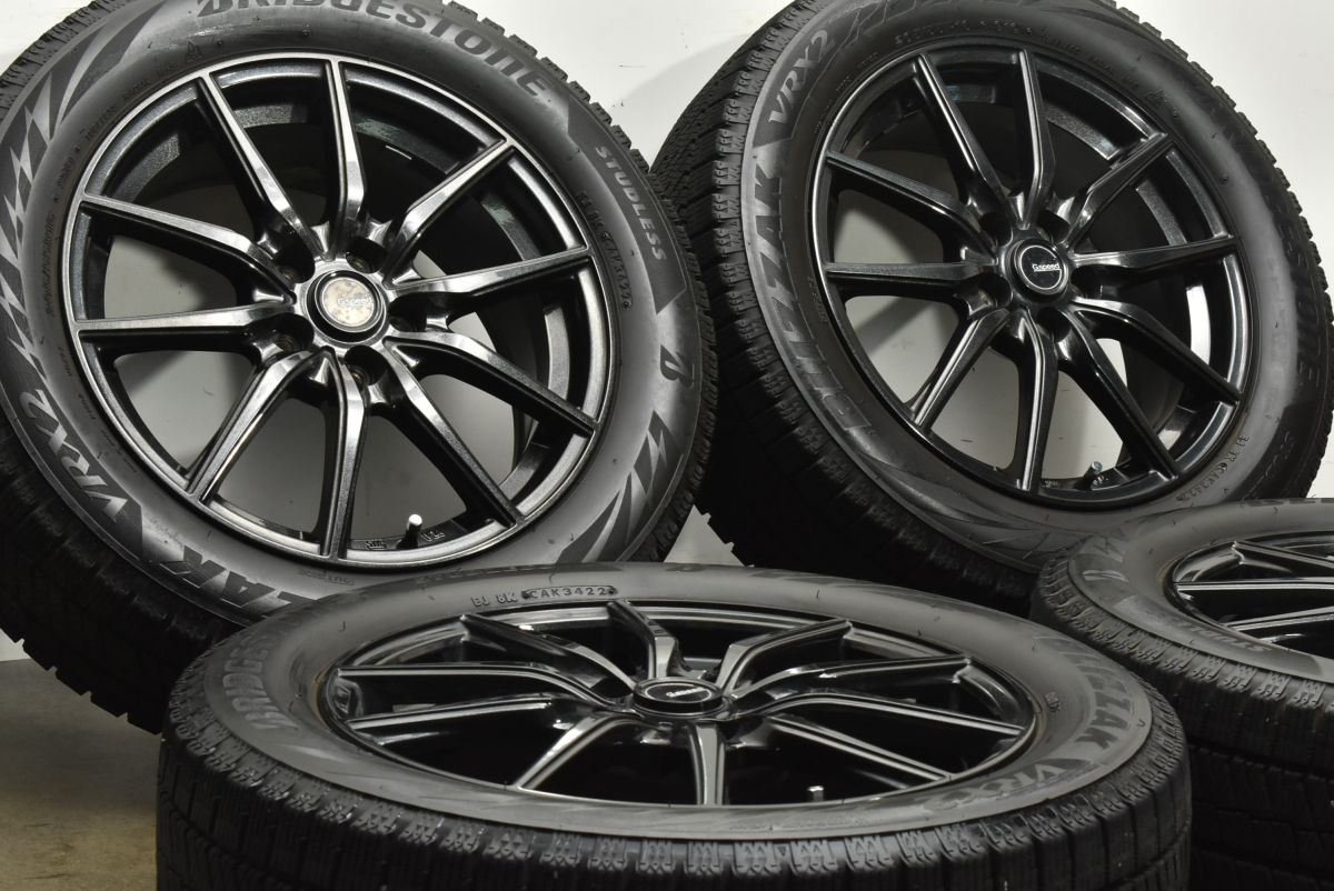 スタッドレス Gスピード 16in 6.5J 48 PCD100 ブリヂストン ブリザック VRX2 205|55R16 プリウス カローラスポーツ インプレッサ