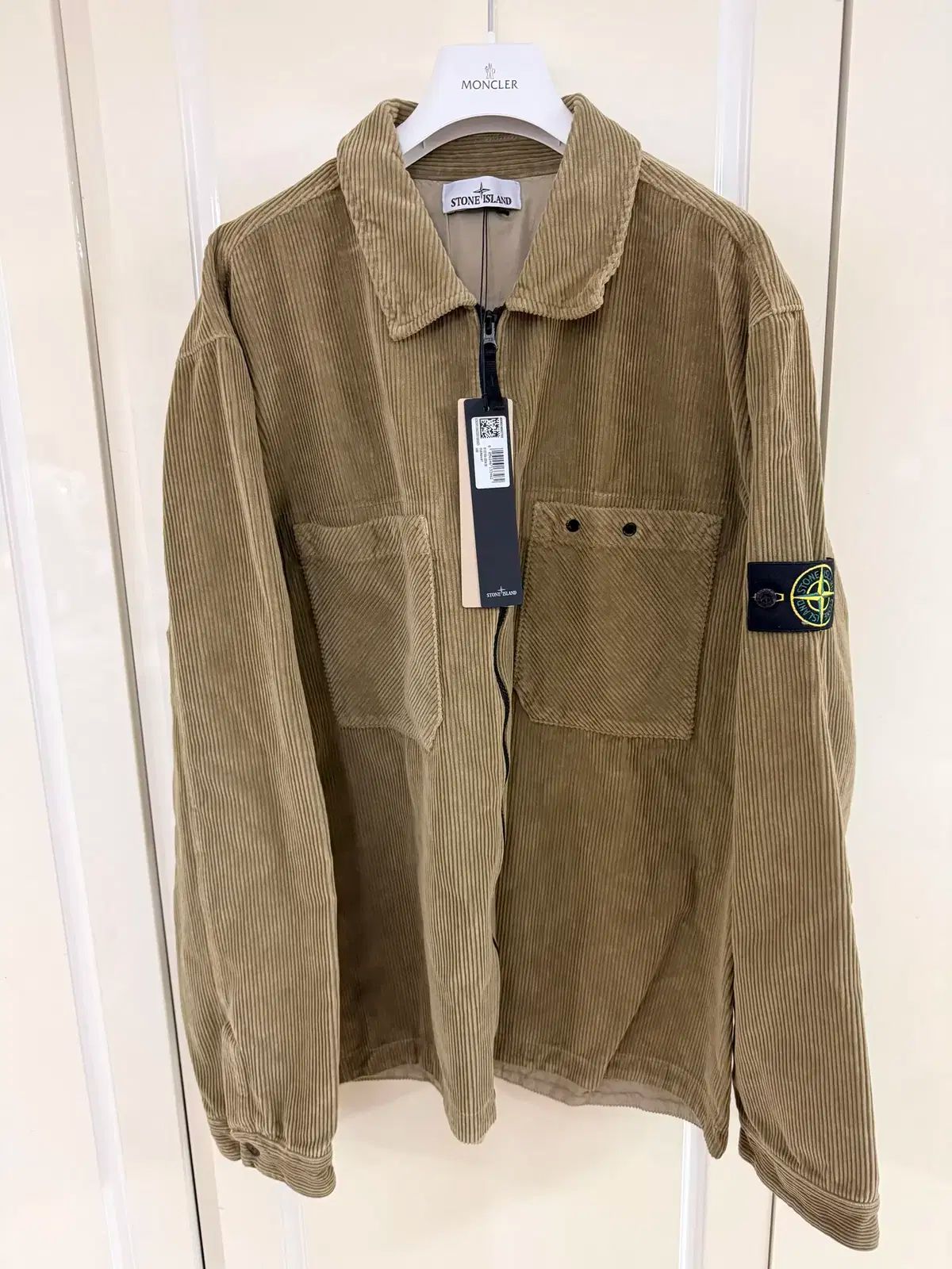 ストーンアイランド 11604 オーガニック コットン コーデュロイ オーバーサイズシャツ 3XL