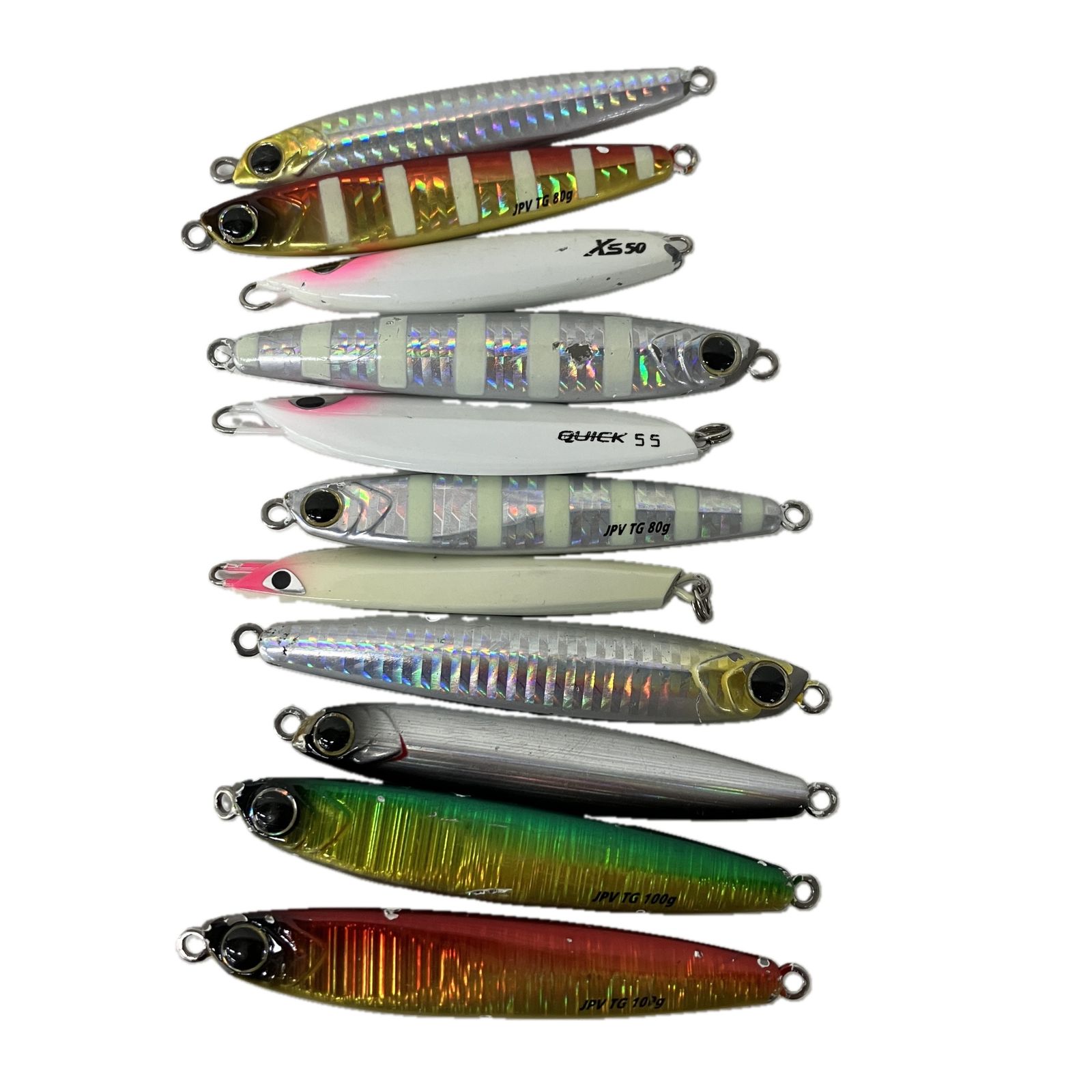 メジャークラフト JPV TG 80 g XS 50 ほか 計23点セット メタルジグ ルアー 釣具