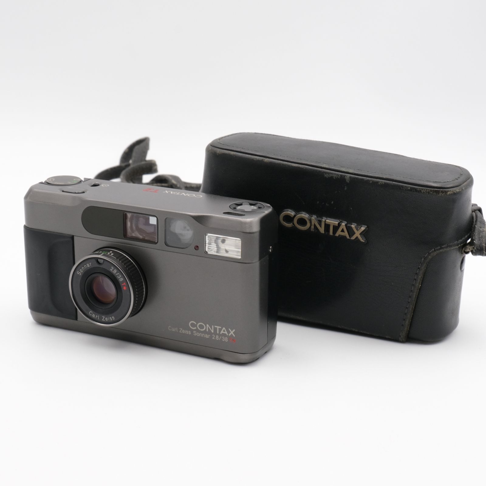 CONTAX T2 チタンブラック ケース付き