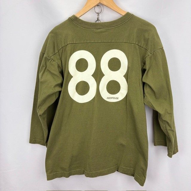 Champion PROPELLER フットボールTシャツ 7分袖 サイズⅬ MADE IN USA