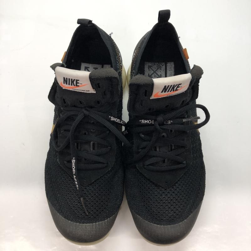 Off-White × Nike Air Vapormax Black Total Orange Clear サイズ27.5㎝ AA 3831-002 ブラック 91