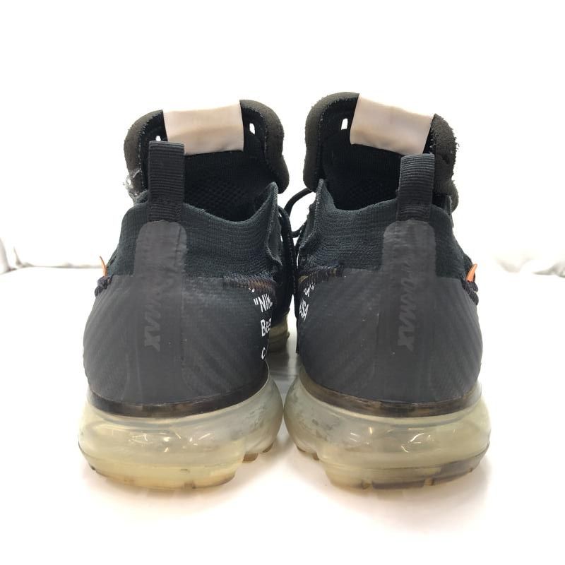  Off-White × Nike Air Vapormax Black Total Orange Clear サイズ27.5㎝ AA 3831-002 ブラック 91 その他 靴