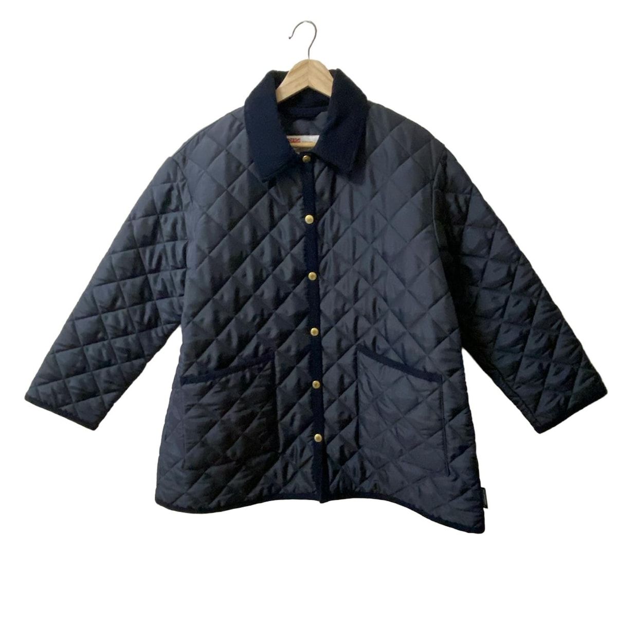 TRADITIONAL WEATHERWEAR トラディショナルウェザーウェア ブルゾン サイズ34 S メンズ - ダークネイビー 長袖 キルティング 中綿 冬