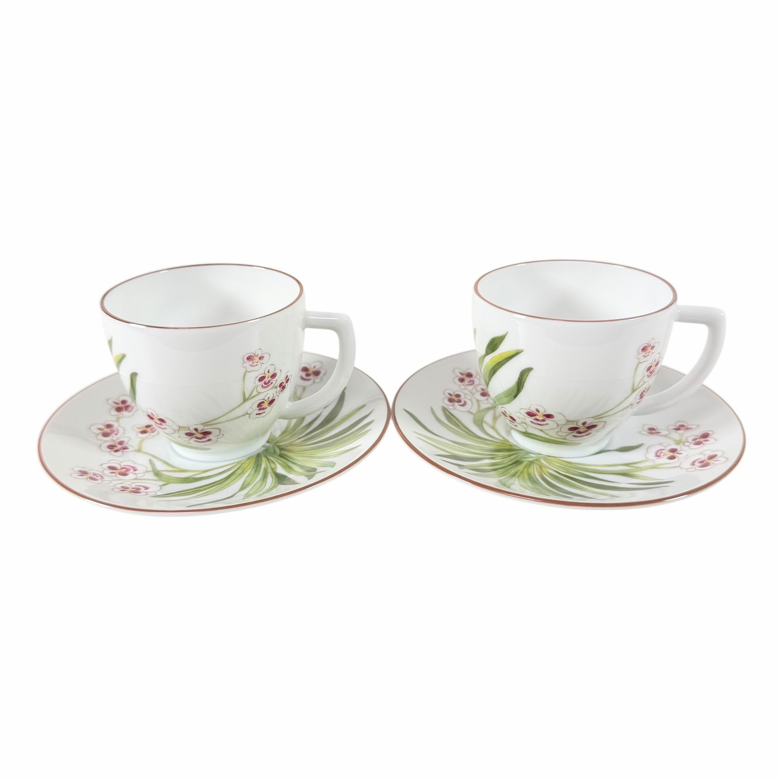 ♥ エルメス カップ ソーサー 2個セット J0328