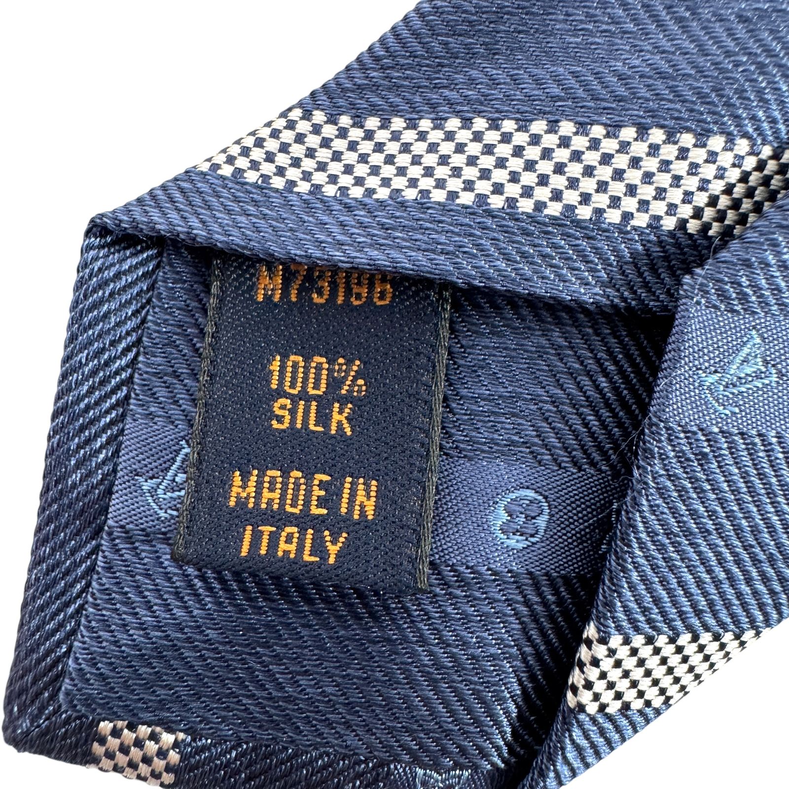 激安で季節を先取り。 ルイヴィトン ネクタイ ロゴ ブルー系 J0393 人気商品をセール価格で！