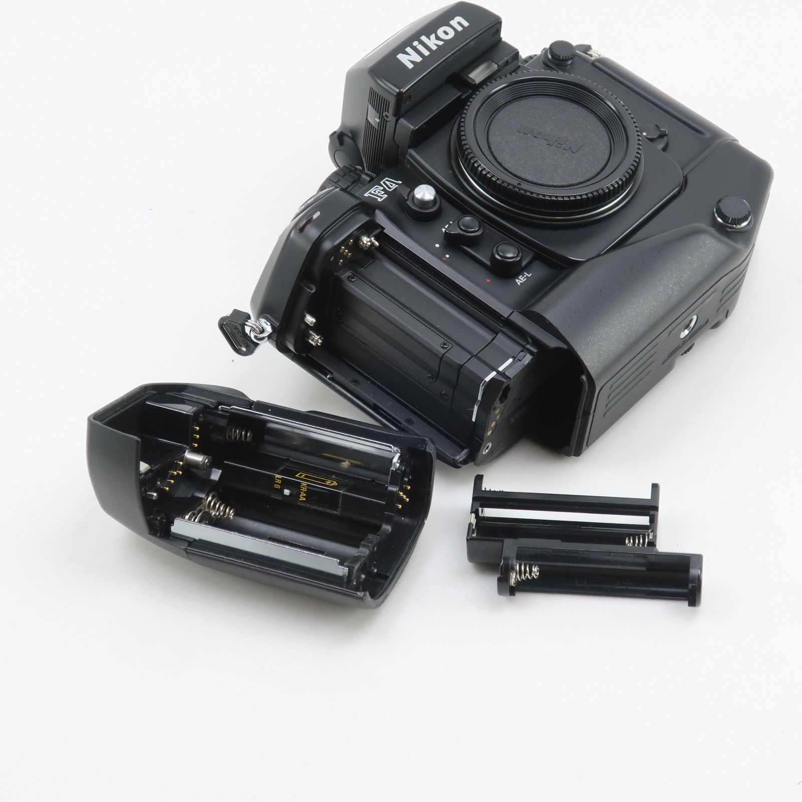 Nikon F4 ボディ＋MB-21 バッテリーパック ジャンク品 Nikon F4 ボディ MB-21 バッテリー パック セット フィルム カメラ