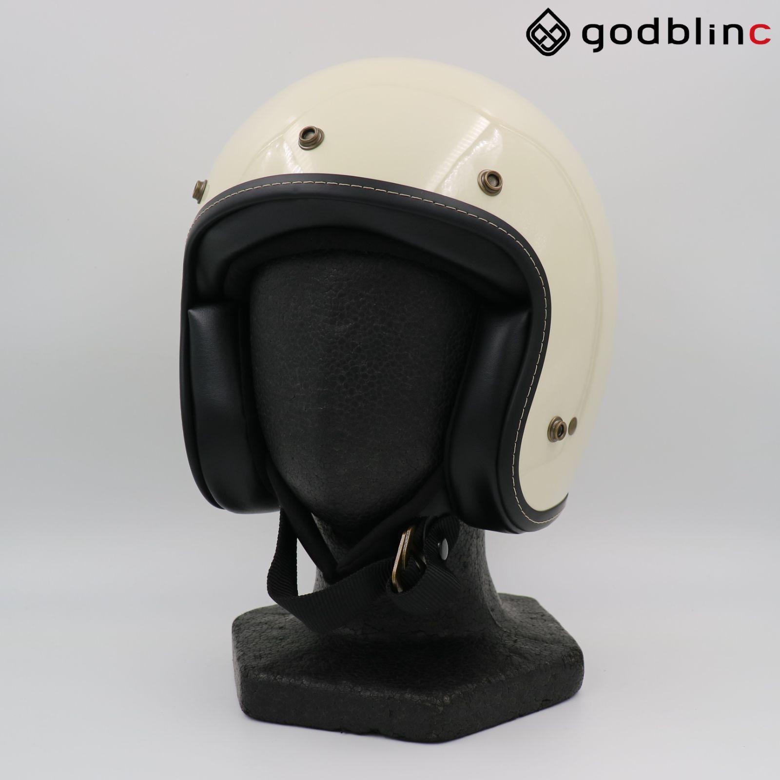 ZEALOT フライボーイジェット2 CARBON HYBRID WHITE|BLACK Mサイズ FJ0024 ジェットヘルメット