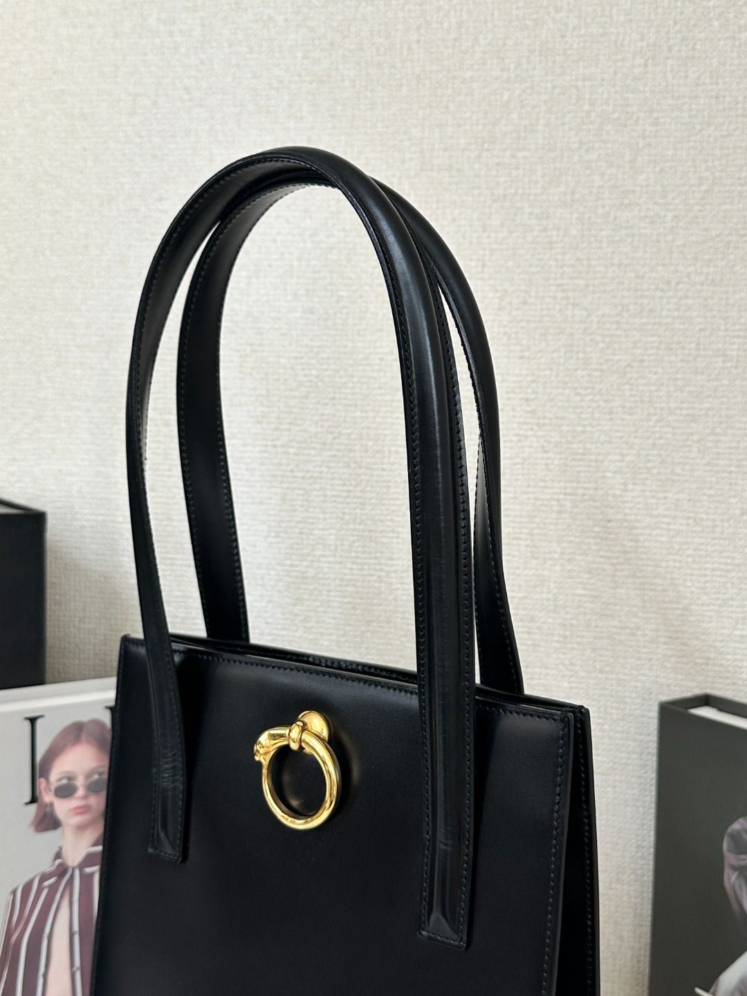 ブラック トートバッグ