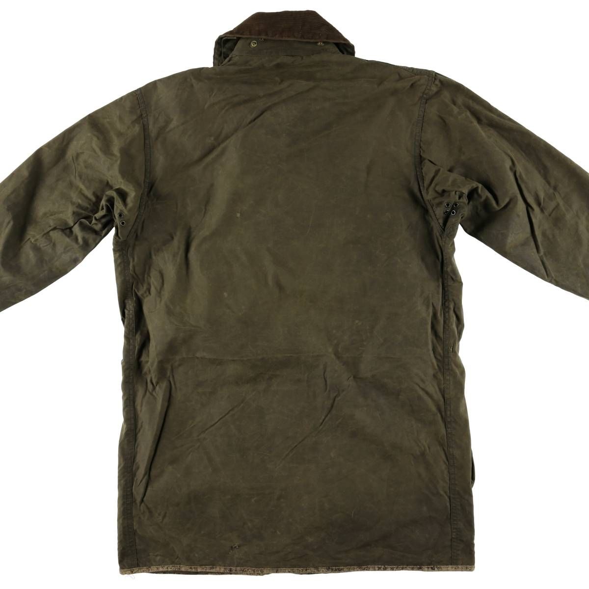 古着 90年代 バブアー Barbour BORDER ボーダー 旧3ワラント ワックス