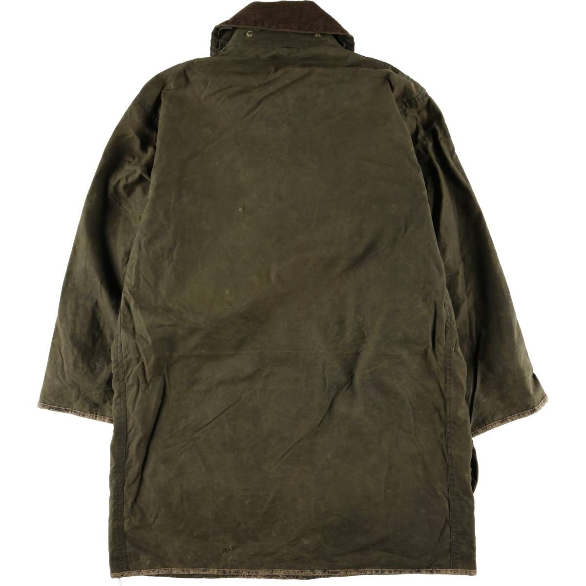 古着 90年代 バブアー Barbour BORDER ボーダー 旧3ワラント ワックス