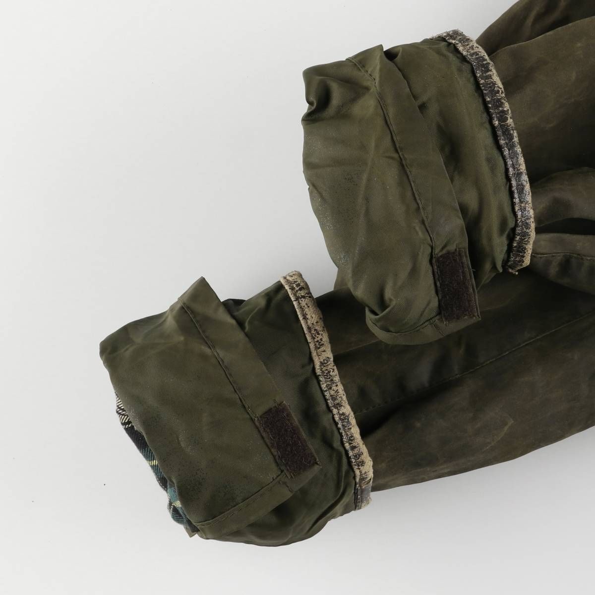 古着 90年代 バブアー Barbour BORDER ボーダー 旧3ワラント ワックス