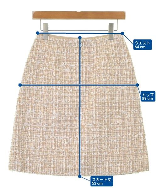 ひざ丈スカート