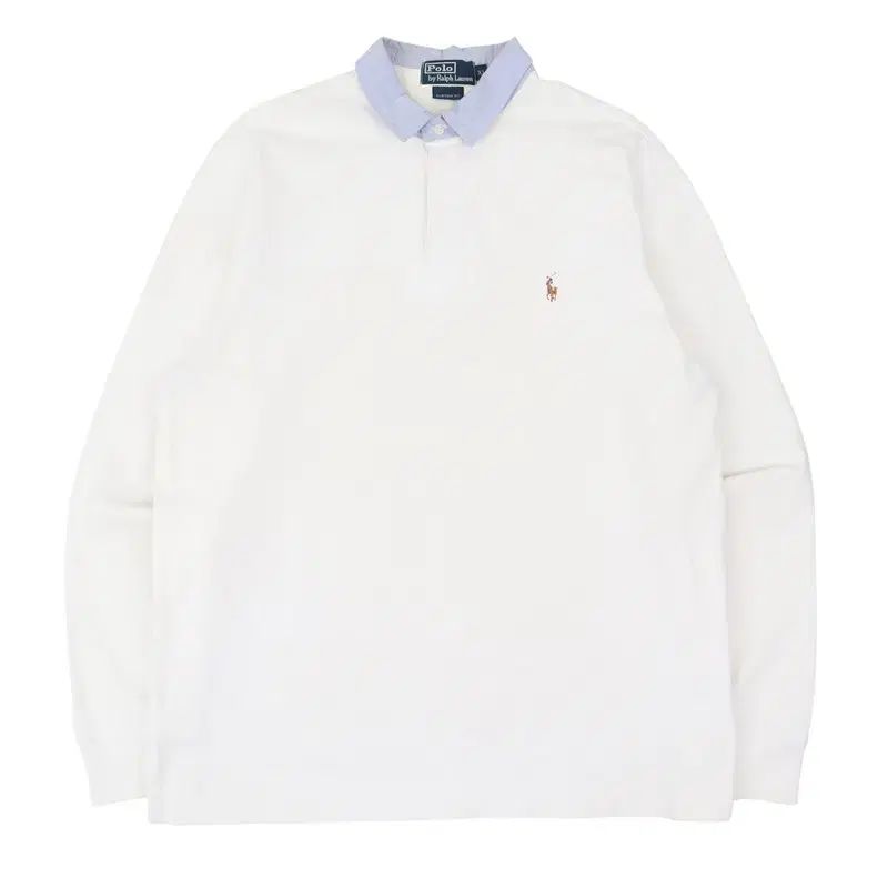 ポロ ラルフローレン デニム カラ マルチポニー ラグビー Tシャツ