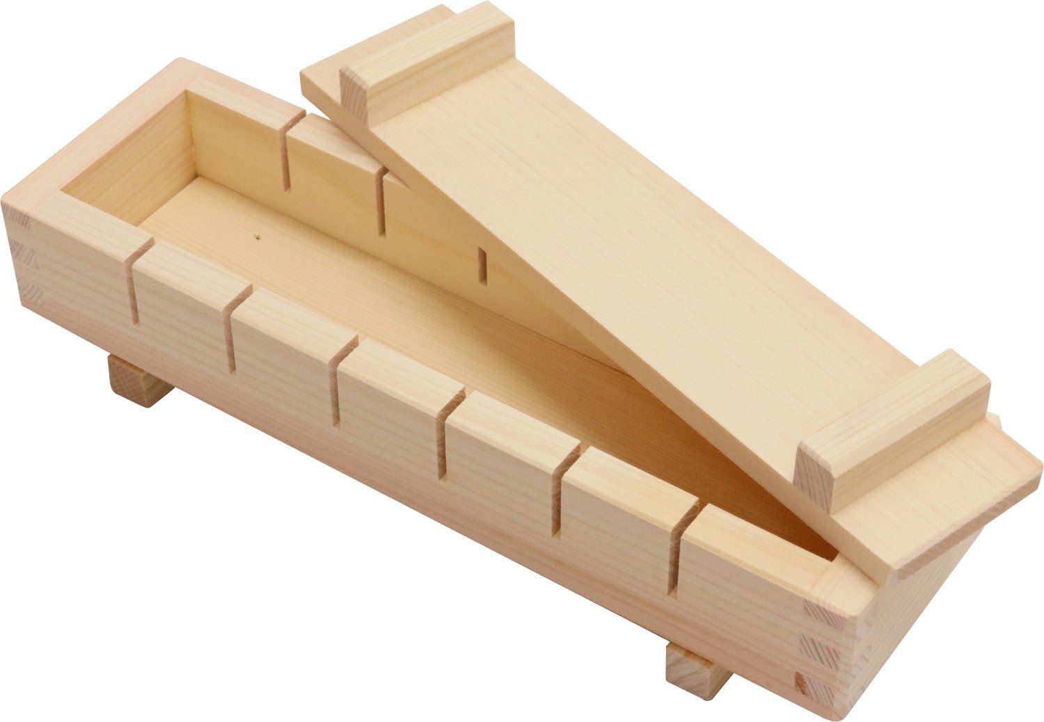 数量 市原木工所 寿司 押し寿司 桧 長さ27.5×幅8.5×高さ5.5 cm 樹婦人 押し寿司器 7ッ切